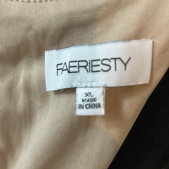 NWOT SHEIN (FAERIESTY - XL) Formal Floral Sequence Gown - Picture 9 of 14